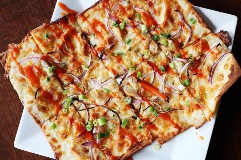 A picture of Taprock Northwest Grill's Herb Flatbread Pizza