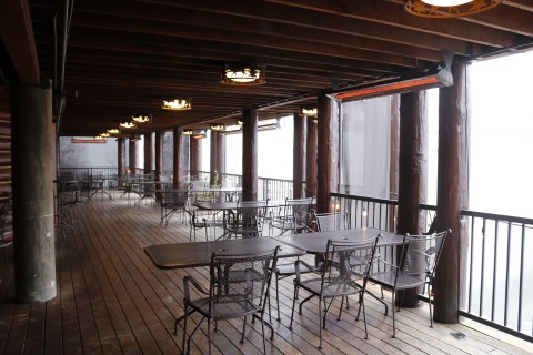 A picture of Taprock Northwest Grill's Covered, Heated, Lower Patio